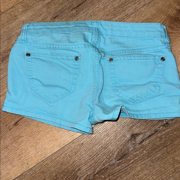 Celebrity Pink Light Blue Jean Shorts size 0 - Picture 4 of 4